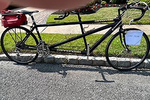 Photo of a Cannondale Aluminium 56/46 frame size Tandem Bicycle For Sale