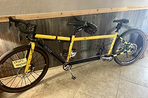 Photo of a Custom Made DaVinci Gravel Tandem Bicycle For Sale