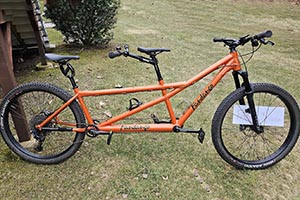 Photo of a MTB Fandango 29er  Tandem Bicycle For Sale