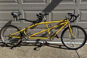Photo of a Burley Rumba Tandem Bicycle For Sale