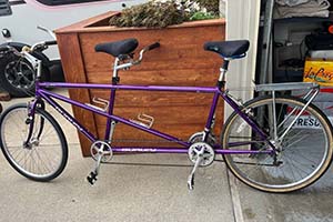 Photo of a Burley Samba 19/17 Tandem Bicycle For Sale