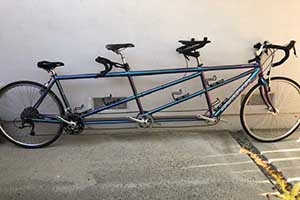 Photo of a Santana Triple Tandem Bicycle For Sale