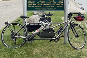 Photo of a 2016 Santana Beyond Small Coupled Tandem Bicycle For Sale