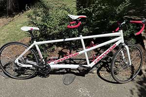 Photo of a Cannondale T2 Large Tandem Bicycle For Sale