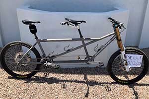 Photo of a Santana Ti MTB 26in Tandem Bicycle For Sale