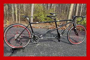 Photo of a Co-Mo Speedster Co-Pilot w/ S&S Couplers & Cases Tandem Bicycle For Sale