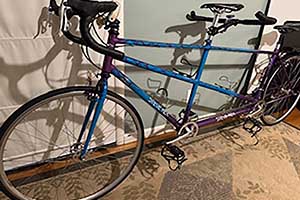 Photo of a Custom Steve Rex Tandem Bicycle For Sale