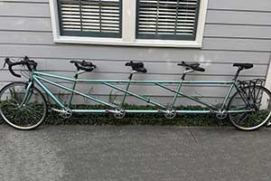 Photo of a Meridian Quad w/ S&S couplers (Quad/Trip/Tandem) Tandem Bicycle For Sale