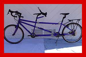 Photo of a 2020 Rodriguez Coupled Med/Med Tandem Bicycle For Sale