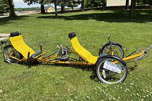 Photo of a GTT2020 Greenspeed Tandem Bicycle For Sale