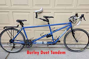 Photo of a Burley Duet Tandem Bicycle For Sale