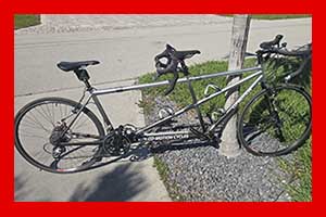Photo of a CoMotion Speedster CoPilot Coupled Tandem Bicycle For Sale